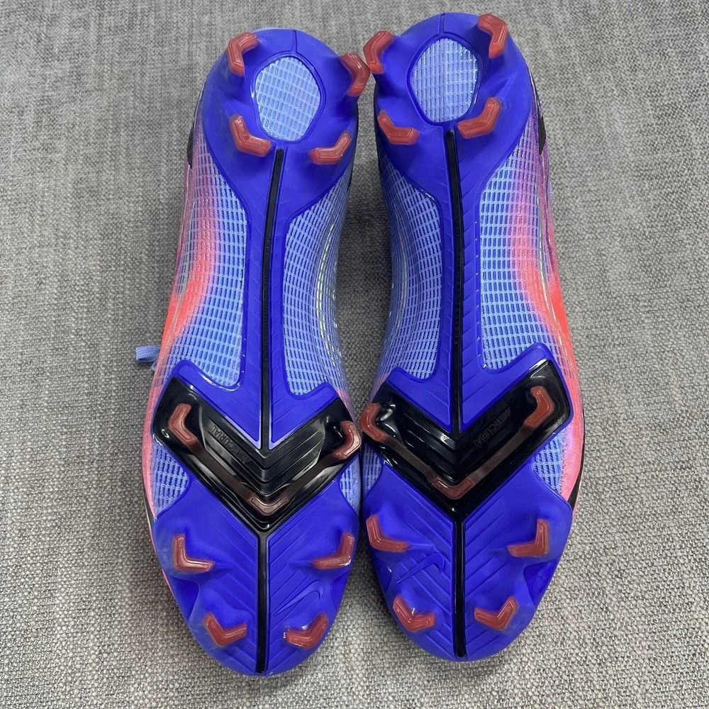 Nike Mercurial Superfly 8 FG Kylian Mbappe Flames Purple Mens Sz 11.5 DJ3977-506